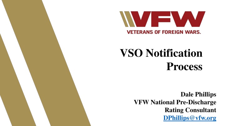 vso notification n.w