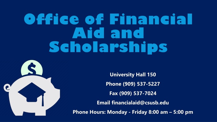 office of financial aid and scholarships n.w