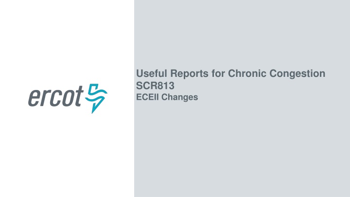 useful reports for chronic congestion scr813 n.w