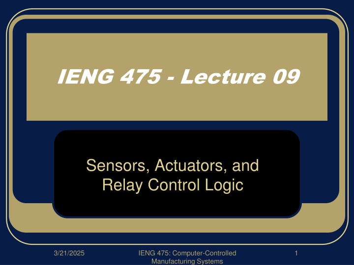 ieng 475 lecture 09 n.w