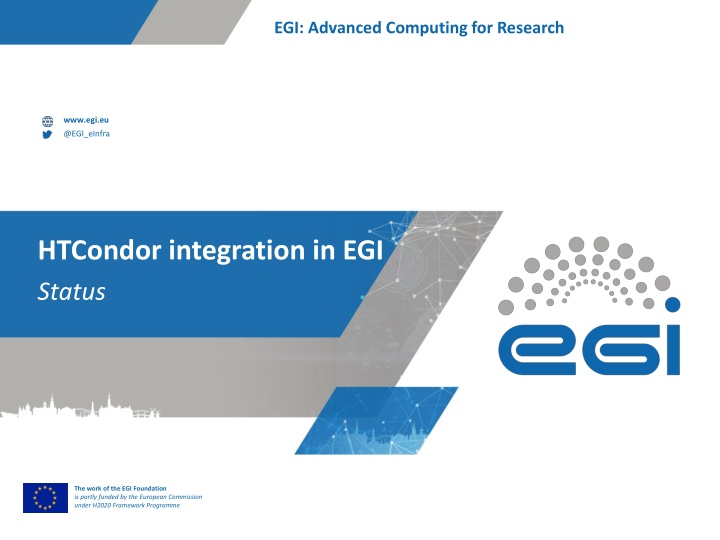 egi advanced computing for research n.w