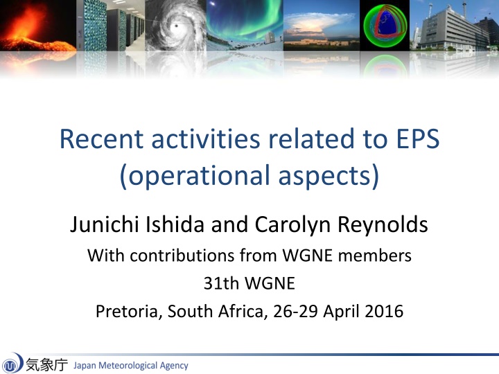 recent activities related to eps operational n.w