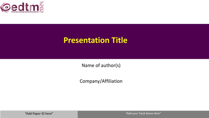 presentation title n.w