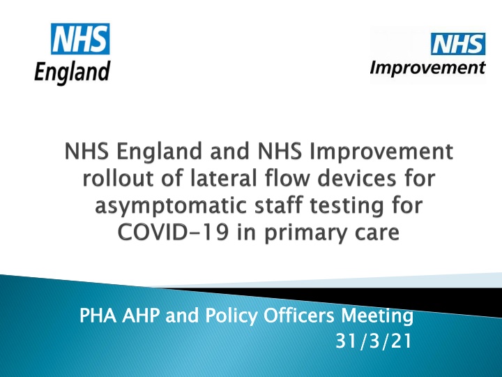 pha ahp and policy officers meeting n.w