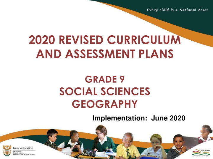 2020 revised curriculum and assessment plans n.w