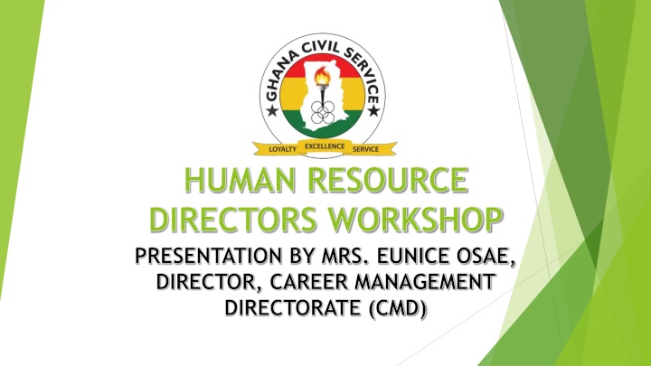 human resource directors workshop presentation n.w