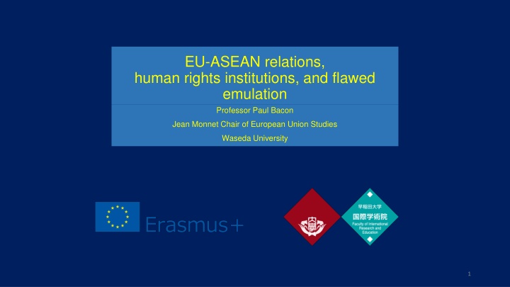 eu asean relations human rights institutions n.w