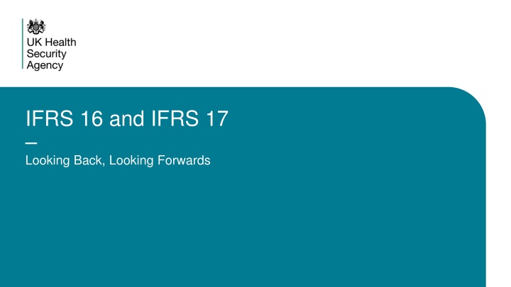 ifrs 16 and ifrs 17 looking back looking forwards n.w