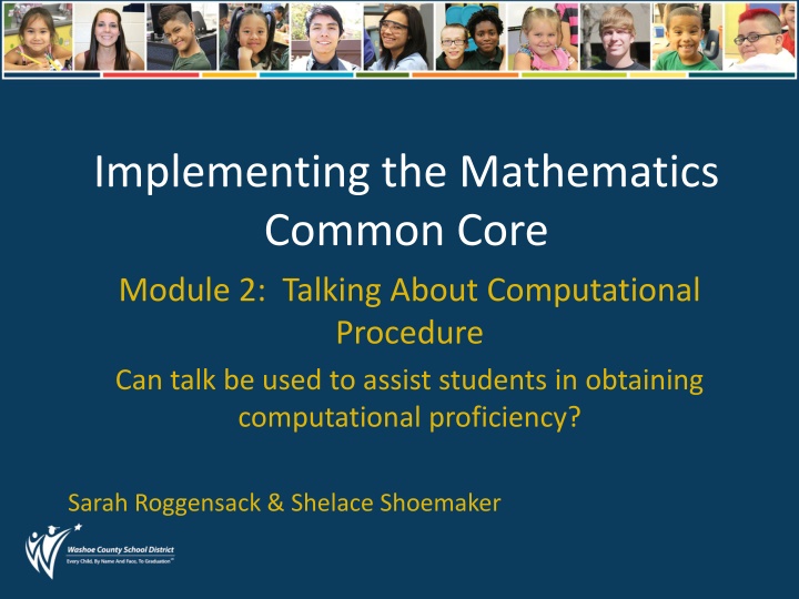 implementing the mathematics common core module n.w