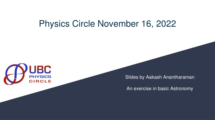 physics circle november 16 2022 n.w