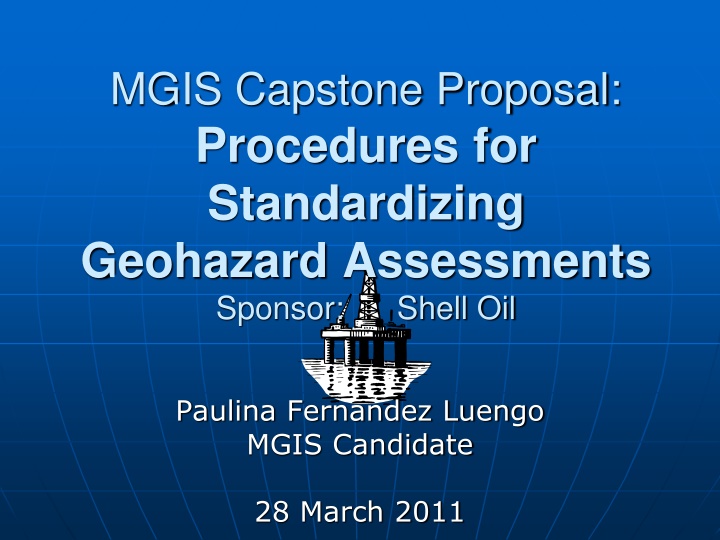 mgis capstone proposal procedures n.w