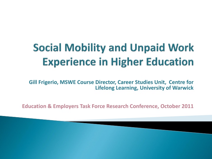 gill frigerio mswe course director career studies n.w