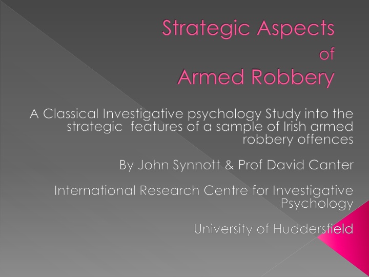 strategic aspects n.w