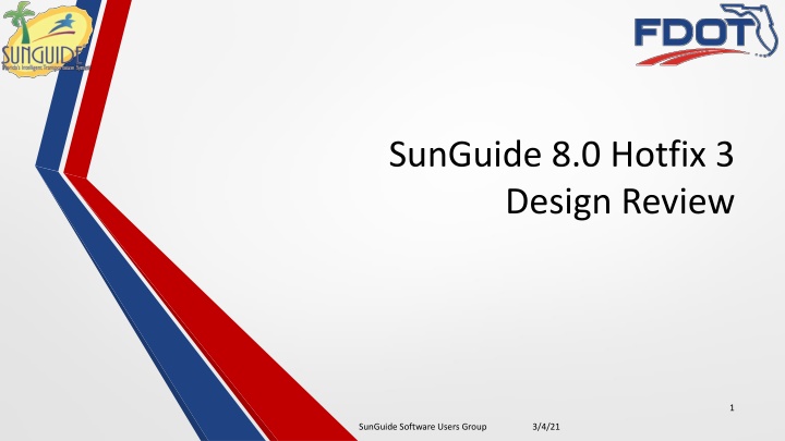 sunguide 8 0 hotfix 3 design review n.w