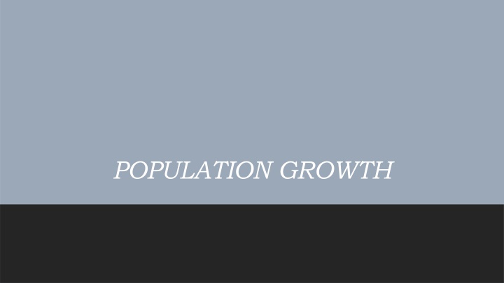 population growth n.w