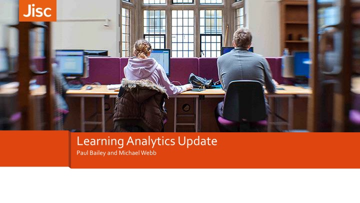learning analytics update n.w