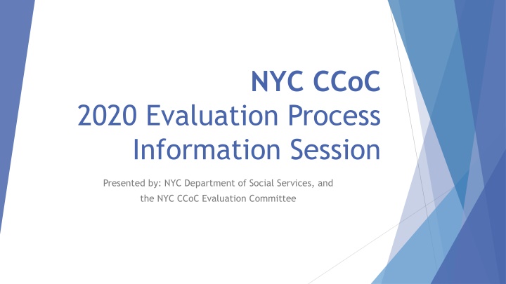 nyc ccoc n.w