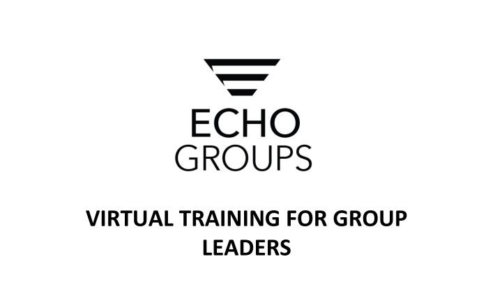 virtual training for group leaders n.w