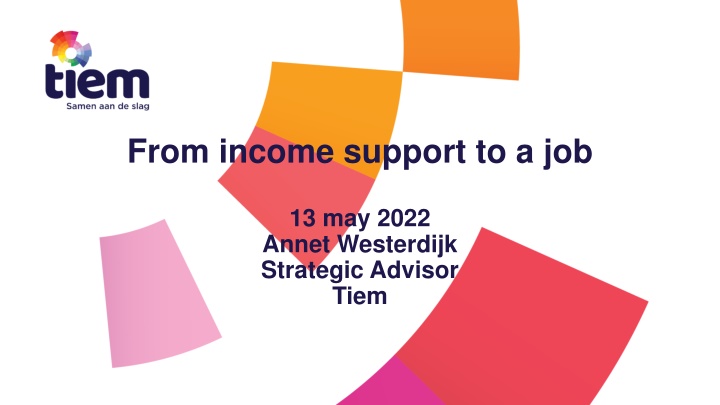 from income support to a job n.w