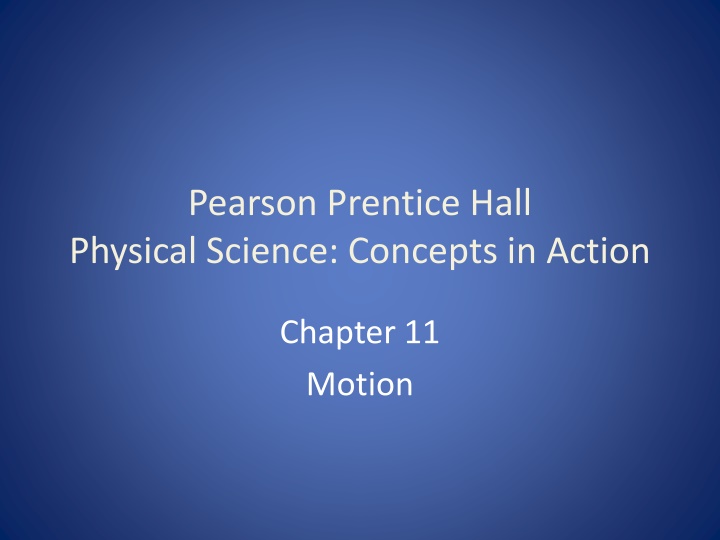 pearson prentice hall physical science concepts n.w