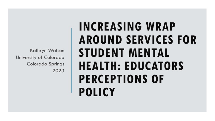 increasing wrap around services for student n.w