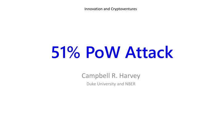 innovation and cryptoventures n.w