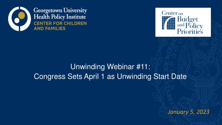 unwinding webinar 11 congress sets april n.w