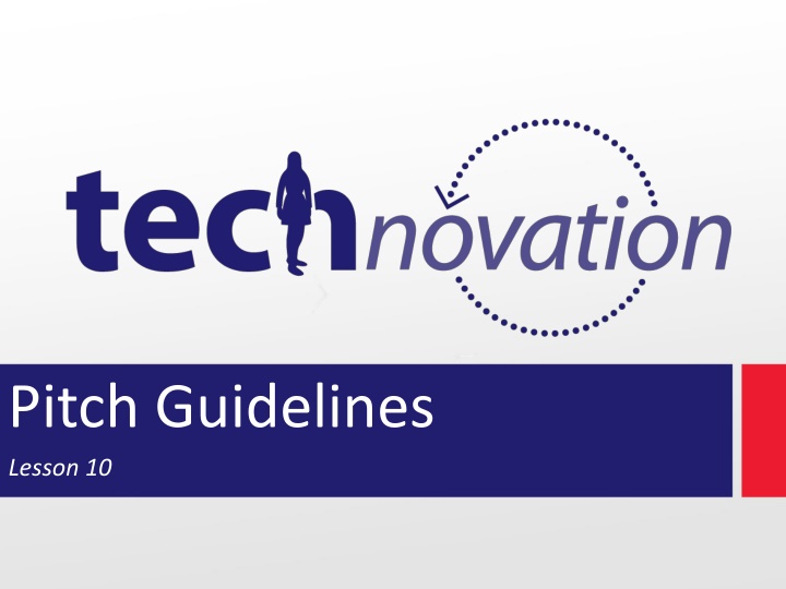 pitch guidelines lesson 10 n.w