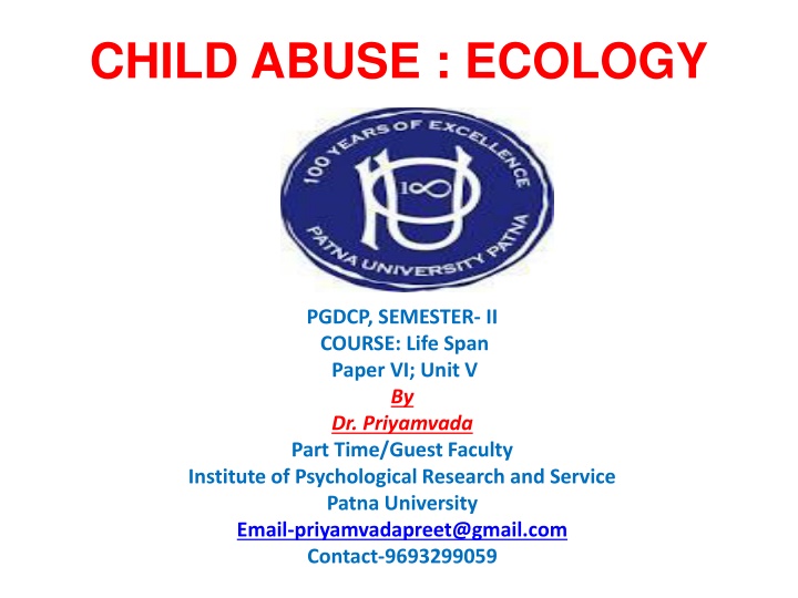 child abuse ecology n.w