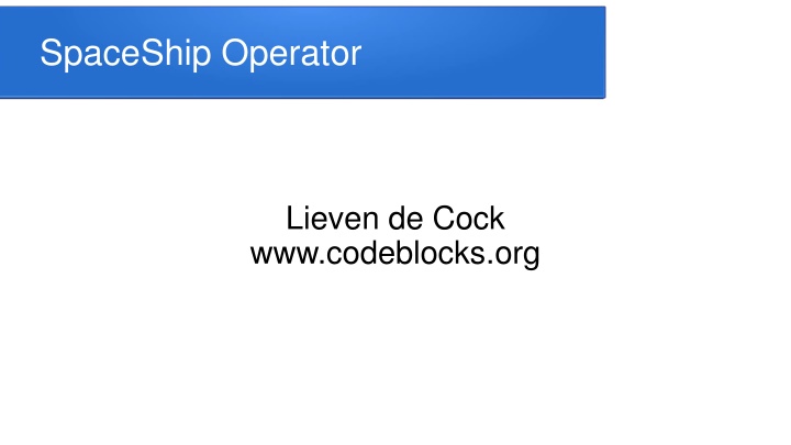 spaceship operator n.w