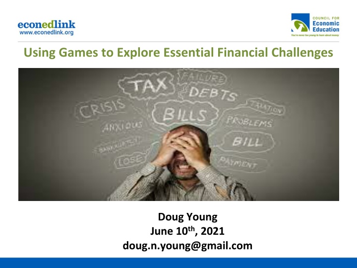 using games to explore essential financial n.w