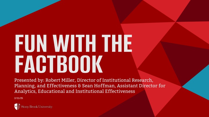 fun with the factbook presented by robert miller n.w