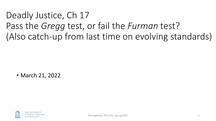 deadly justice ch 17 pass the gregg test or fail n.w