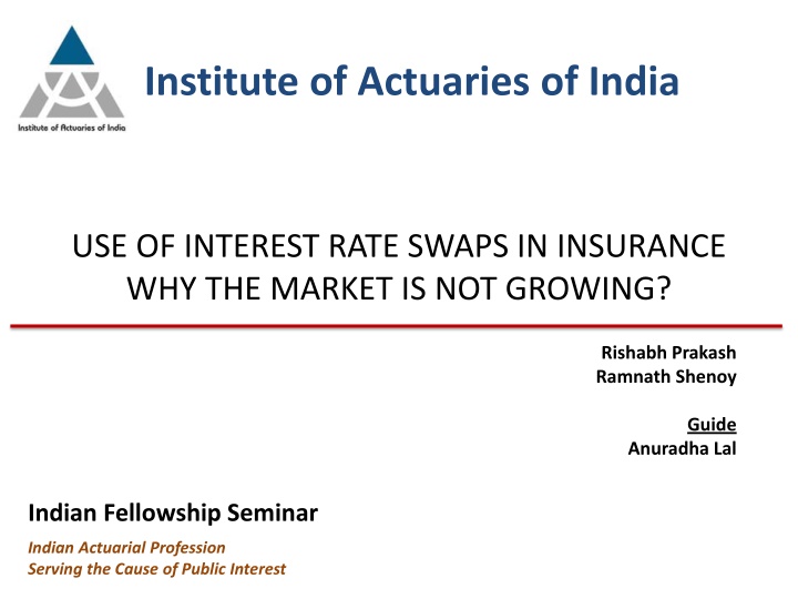 institute of actuaries of india n.w