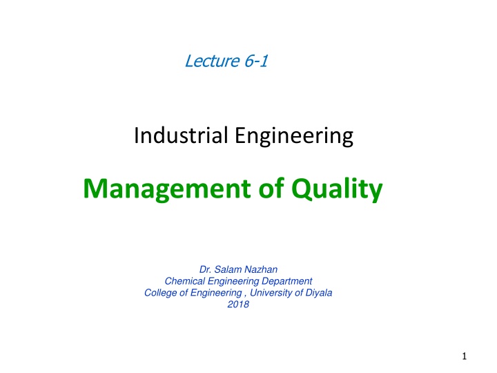 lecture 6 1 n.w