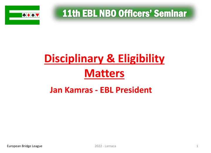 11th ebl nbo officers seminar n.w