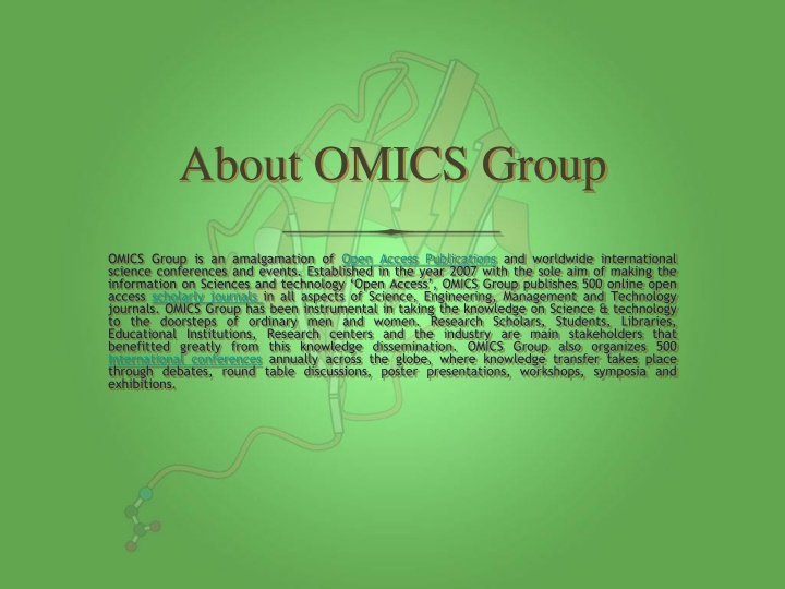 about omics group n.w