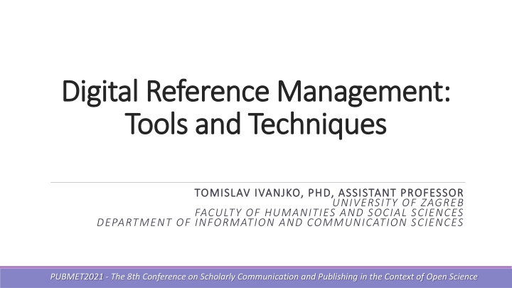 digital reference management digital reference n.w