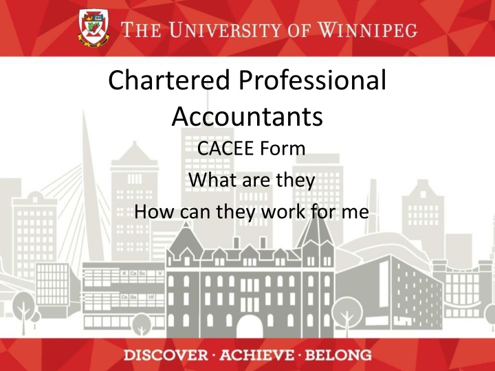chartered professional accountants cacee form n.w