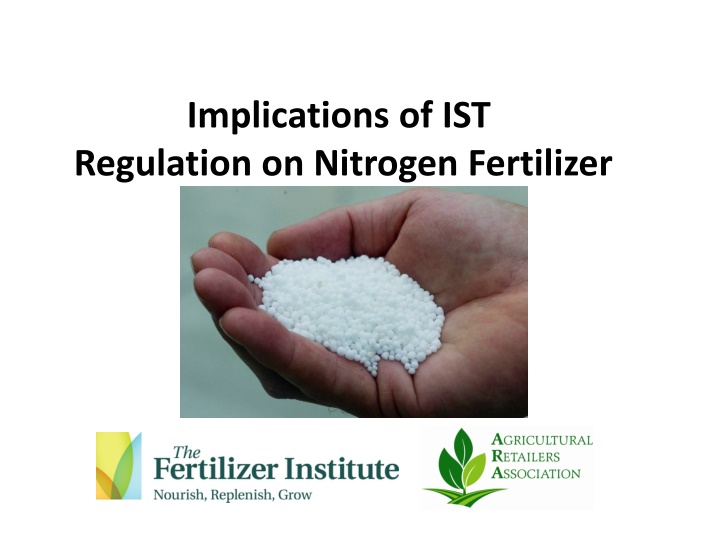 implications of ist regulation on nitrogen n.w