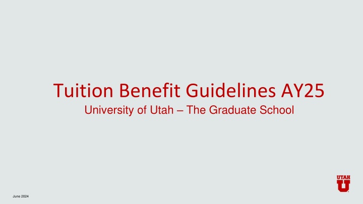 tuition benefit guidelines ay25 university n.w