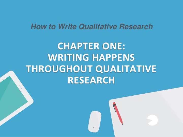 how to write qualitative research n.w