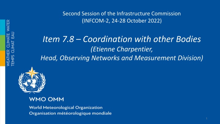 second session of the infrastructure commission n.w