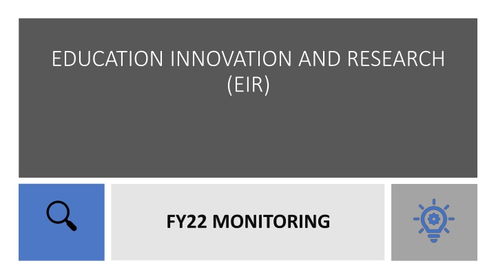 education innovation and research eir n.w