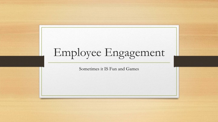 employee engagement n.w
