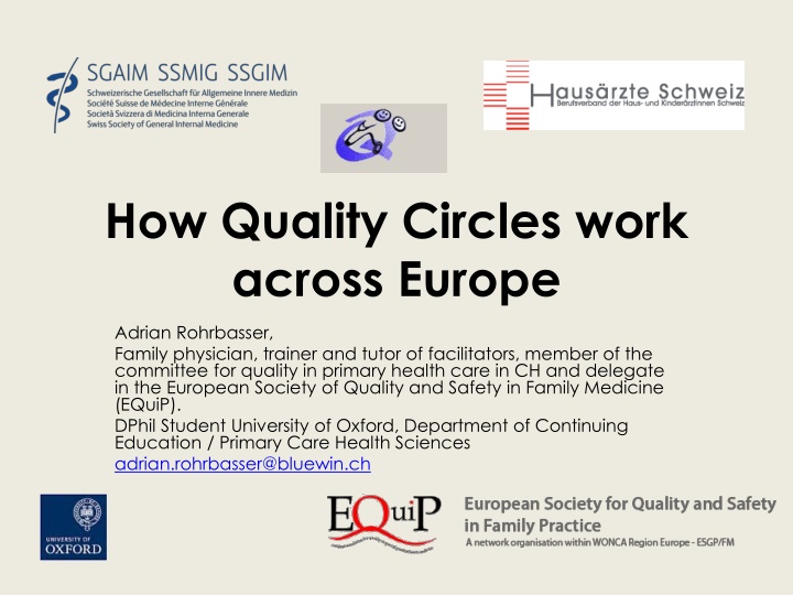 how quality circles work across europe n.w