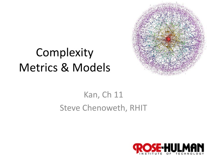 complexity metrics models n.w