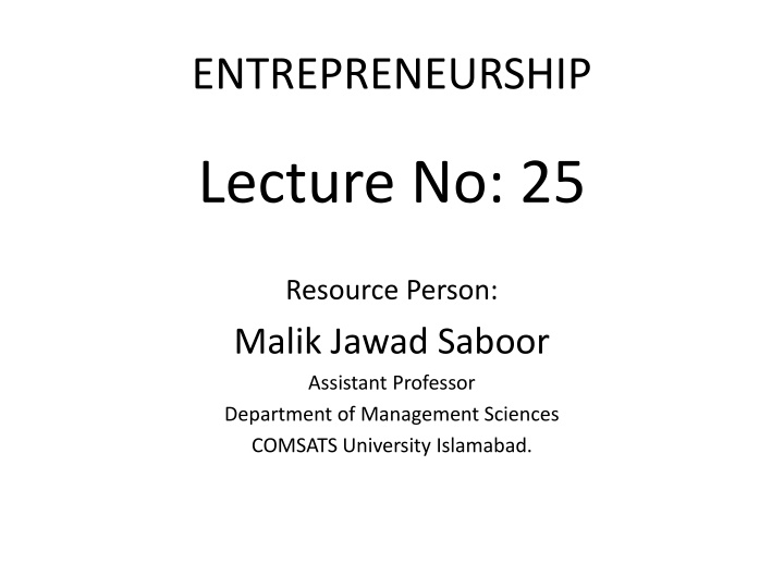 entrepreneurship n.w