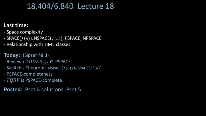18 404 6 840 lecture 18 n.w