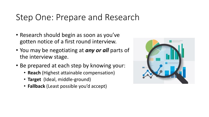 step one prepare and research n.w